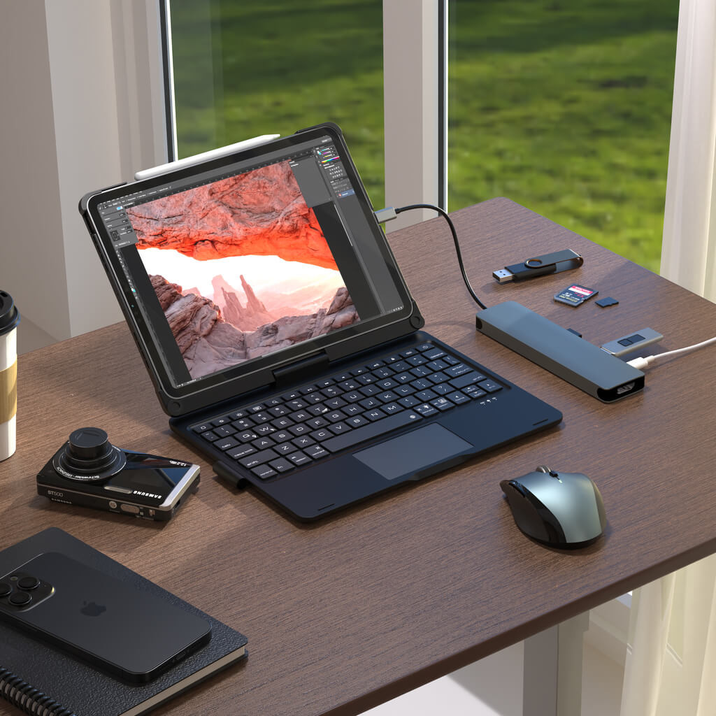 7-In-1 iPad Connector Hub